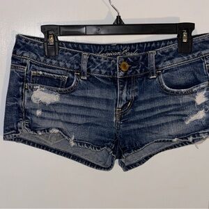 American Eagle Distressed Denim Shorts